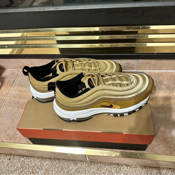 GOLD Air Max 97 Golden Bullet Sneakers - Picture 13 of 13